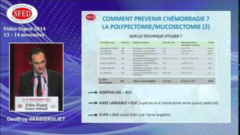 Gestion endoscopique du risque hémorragique sous anti-thrombotiques (vidéo)