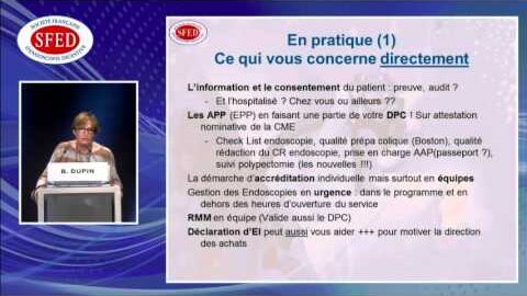 Symposium "L'accréditation en endoscopie digestive" : messages pratiques pour le Gastro-Entérologue (vidéo)