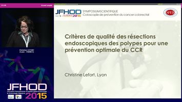 Critères de qualité des résections endoscopiques des polypes pour une prévention optimale du cancer colo-rectal (vidéo)