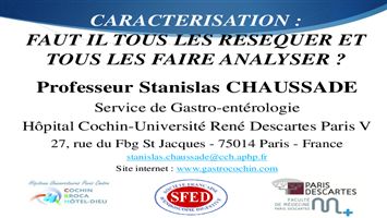 Les petits polypes colo-rectaux : caractérisation ; faut-il tous les réséquer et les faire analyser ?