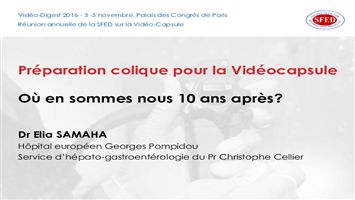 Préparation colique pour la vidéo-capsule : où en sommes-nous 10 ans après ?