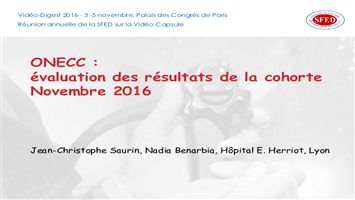 Observatoire national sur l'endoscopie par capsule colique (ONECC) : évaluation des résultats de la cohorte