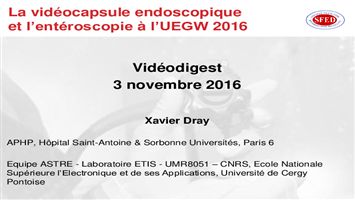 La vidéo-caspule et l’entéroscopie à l’UEGW 2016