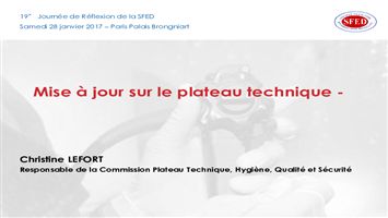 Mise à jour sur le plateau technique d’endoscopie digestive