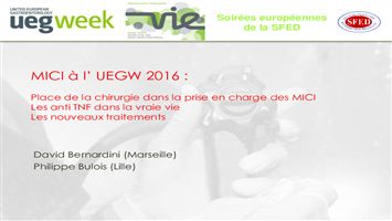 Retour sur l’UEGW 2016 : MICI