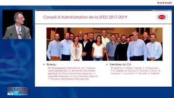 Allocution du Président de la SFED aux JFHOD 2018 (vidéo)