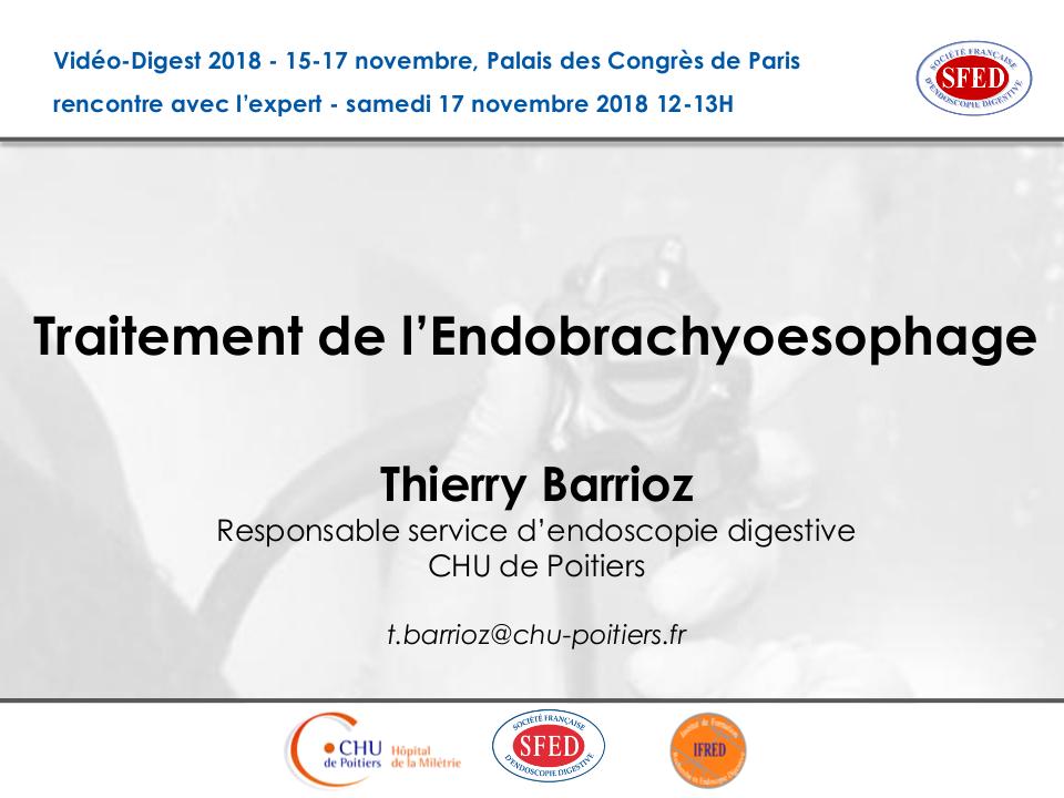 Traitement de l'endobrachyœsophage