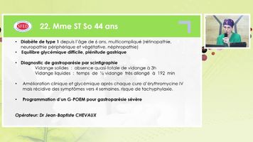 G-POEM POUR GASTROPARESIE SEVERE