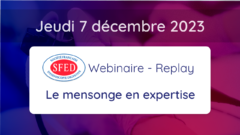 Webinaire Commission juridique : le replay est en ligne !