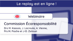 Replay du webinaire de la commission Écoresponsabilité et développement durable