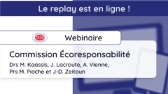 Replay du webinaire de la commission Écoresponsabilité et développement durable